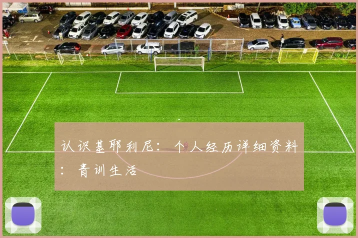 认识基耶利尼:个人经历详细资料:青训生活